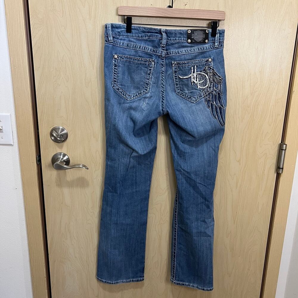 Harley Davidson Bling Jeans Size 8